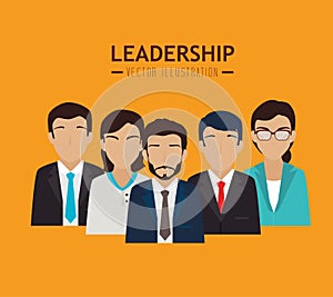 Teamwork design, vector illustration.