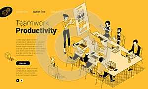 Teamwork effective cooperation