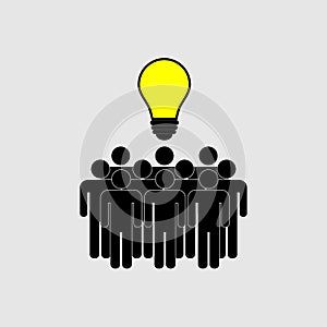 Teamwork icon sign vector art