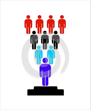 Teamwork icon,vector best flat teamwork icon,best illustration design icon. photo