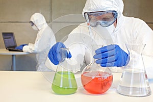 Teamwork in laboratory