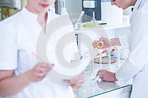 Teamwork in the laboratory