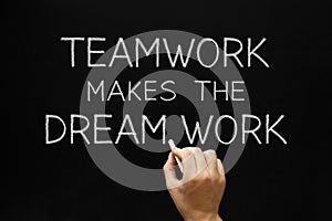Teamwork Makes The Dream Work photo
