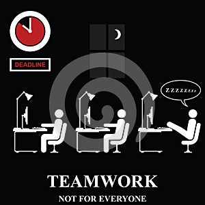 Teamwork is not for everyone