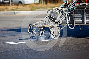 Teamwork: Pavement Asphalt Road Marking Paint and