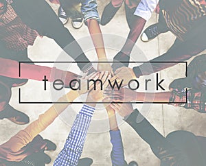 Teamwork Team Building Cooperation Relationship Concept