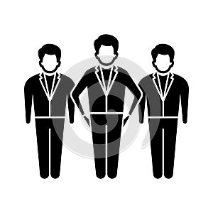 Teamwork Vector Icon which can easily modify or edit
