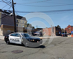 Teaneck Police in Rutherford, New Jersey, USA