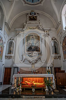 Teano, Campania, Italy. Church of Santa Reparata