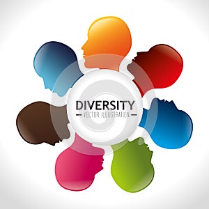 Teanwork design, vector illustration.