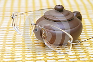 Teapot and Eye Glasses