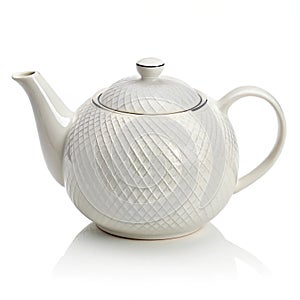 Teapot isolated on white background