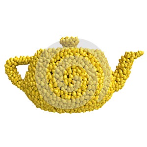 Teapot of pears