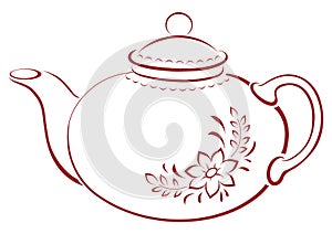 Teapot, pictogram