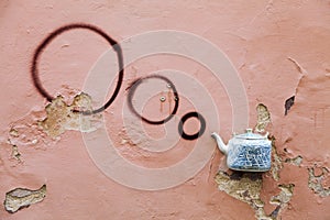 Teapot in the wall, Vilnius