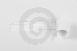 Tear paper with note paper