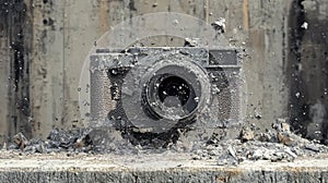 teardown disintegrating camera