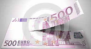 Tearing Euro Note