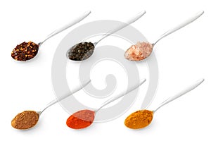 Teaspoons with flavouring