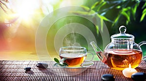 Teatime - Relax With Hot Tea