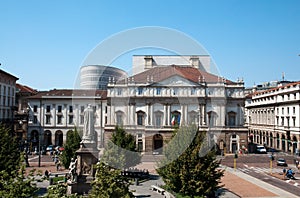The Teatro alla Scala in Milan, Italy photo