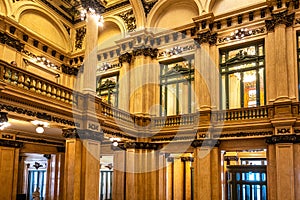 Teatro Colon, Colon Theater, one of the world\'s best opera houses, the cultural icon of Buenos Aires, Argentina