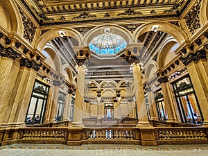 Teatro Colon, Colon Theater, one of the world\'s best opera houses, the cultural icon of Buenos Aires, Argentina