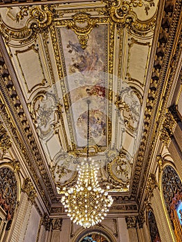 Teatro Colon, Colon Theater, one of the world\'s best opera houses, the cultural icon of Buenos Aires, Argentina