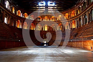 Teatro Farnese, The wooden Theatre Parma