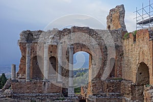 Teatro Greco Taormina, Sicily, Italy