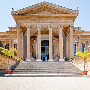 Teatro Massimo - opera house in Palermo, Sicily