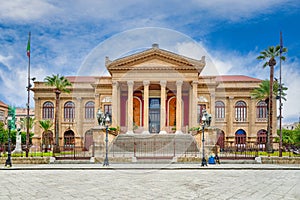 The Teatro Massimo in Palermo