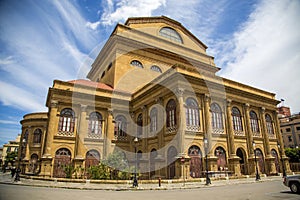 Teatro Massimo in Palermo, Sicily