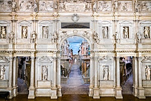 Teatro Olimpico in Vicenza, Italy photo
