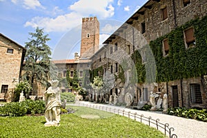 Teatro Olimpico yard in Vicenza