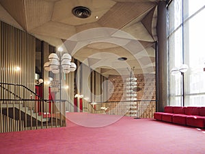 Teatro Regio (royal theatre) foyer in Turin