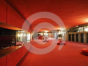 Teatro Regio (royal theatre) foyer in Turin