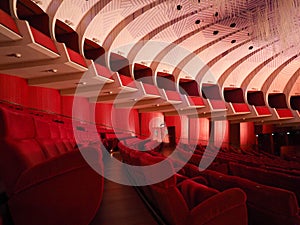 Teatro Regio (royal theatre) main hall in Turin