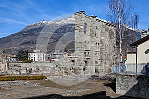 Teatro Romano â€“ Aosta Valle d& x27;aosta, Italy