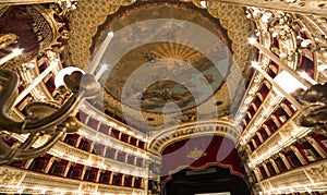 Teatro San Carlo, Naples opera house, Italy photo