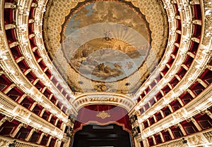 Teatro San Carlo, Naples opera house, Italy photo