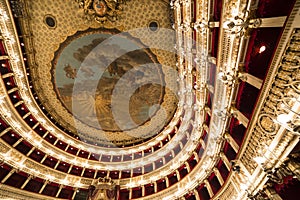 Teatro San Carlo, Naples opera house, Italy photo