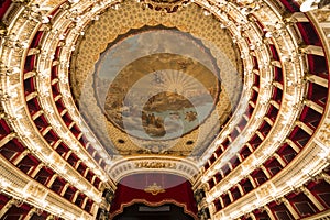 Teatro San Carlo, Naples opera house, Italy photo