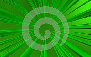 Green perspective over green backligth