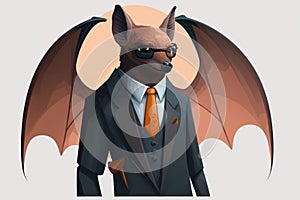 Tech Firms Unusual Consultant A Bat in a Business Suit