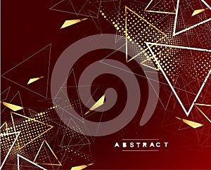 Tech futuristic Abstract 3D Paper Graphics design and background. Use for modern design, cover, poster, template, brochure,