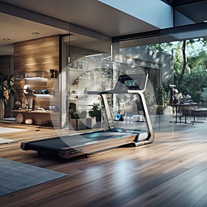 Tech-Infused Home Fitness photo