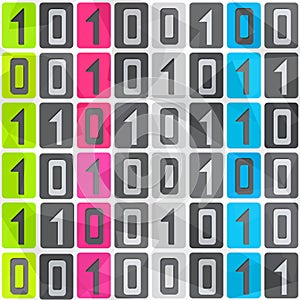 Tech seamless pattern