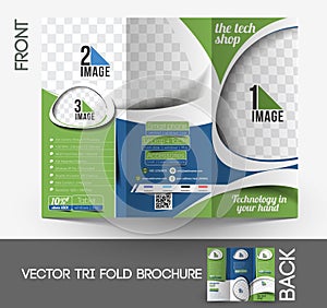 The Tech Shop Tri-Fold Brochure