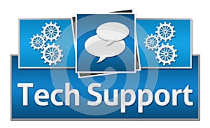 Tech Support Blue Squares On Top